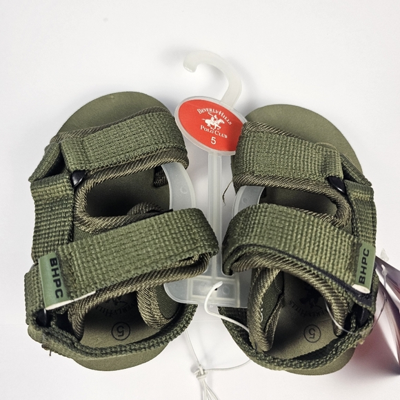 Beverly Hills Polo Club Other - Beverly Hills Polo Club Toddler Boy Foam Sandals Size 5 Green
